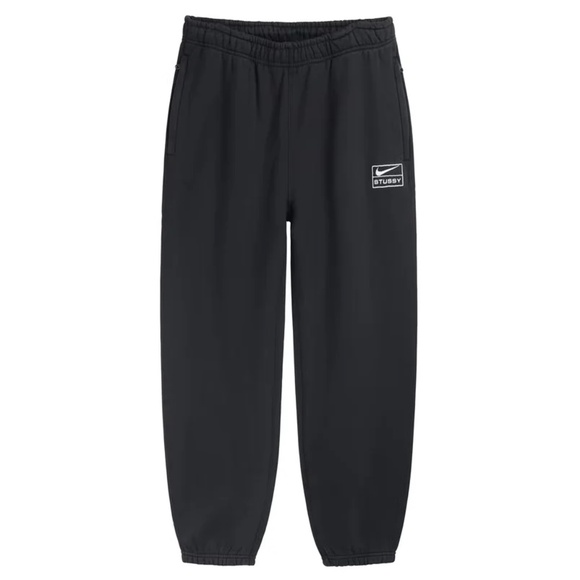 Nike x Stussy FW25 Sweatpants – Black | Limited Edition Collab - Picture 4 of 4